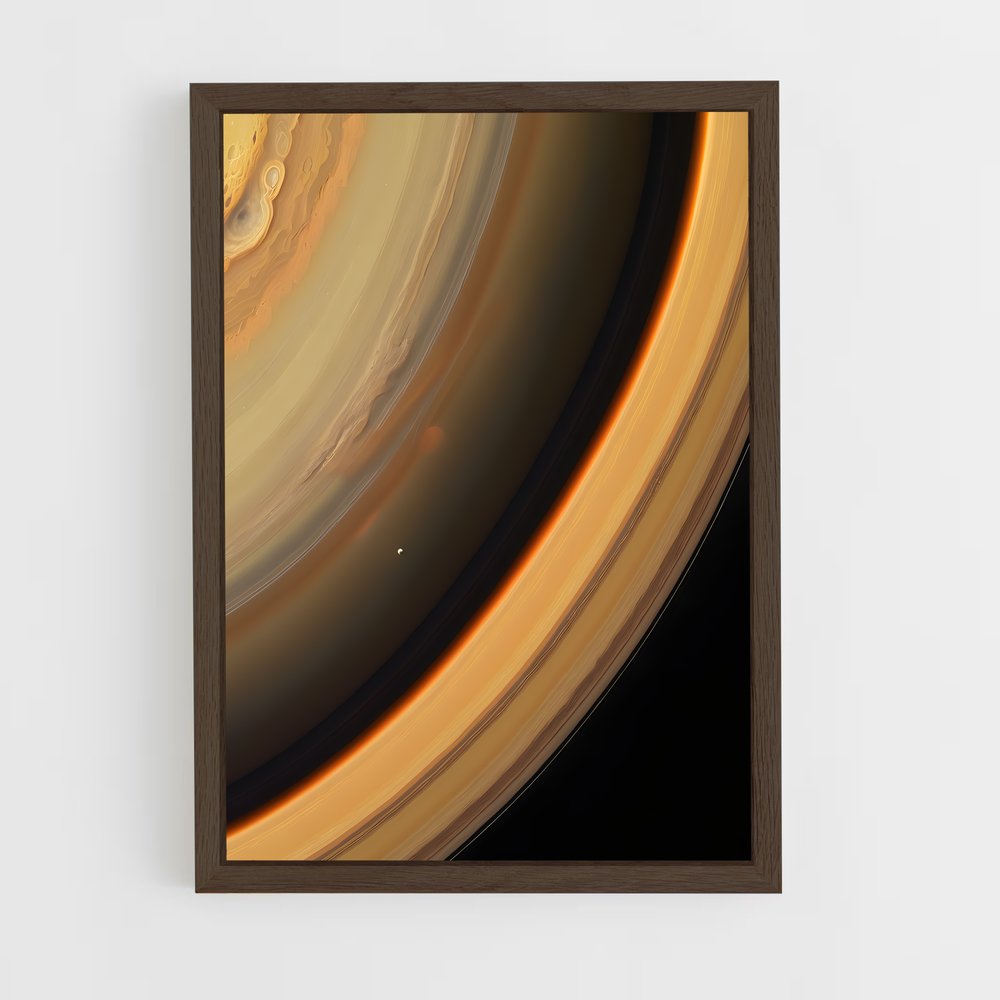 Poster magnifiques anneaux de Saturne – affiche Système solaire (vue 5)